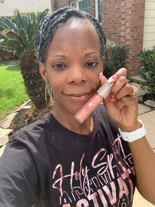 Clear Rose Petal Gloss